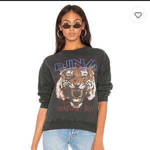 anine bing tiger sweatshirt -worn twice